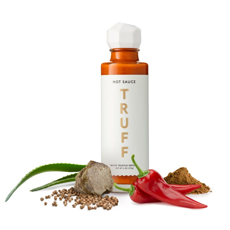 TRUFF White Truffle Hot Sauce, Gourmet Hot Sauce with Ripe Chili Peppers, Agave Nectar, White Truffle Oil and Coriander, a Limited Flavor Experience in a Bottle, 6 Oz - Image 1